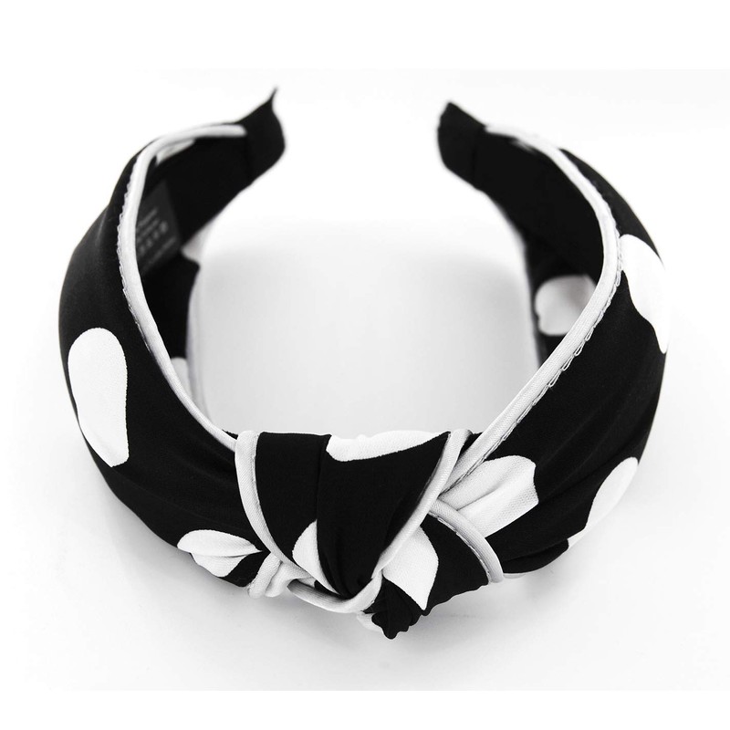 axy Wide Headband Series with Large Dots Hair Band Headband