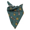 Shanlin - Bandanas unisex de algodón floral, 22 x 22