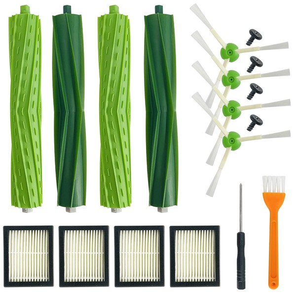 Socpuro Replacement Parts and Accessories Kit for iRobot Roomba i3/i3+/i4/i7/i7+/E5/E6/E7,