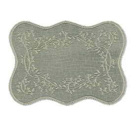 Sheer Divine 14X20 Placemat, Flax