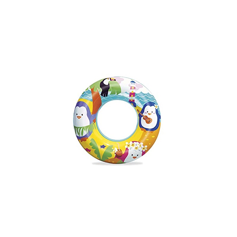 Siva Toys Siva Toys260474 Swim Ring, 51 cm, Multicoloured