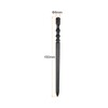 sourcing map Leather Edge Burnisher Tool 150mm Black Ebony Wood