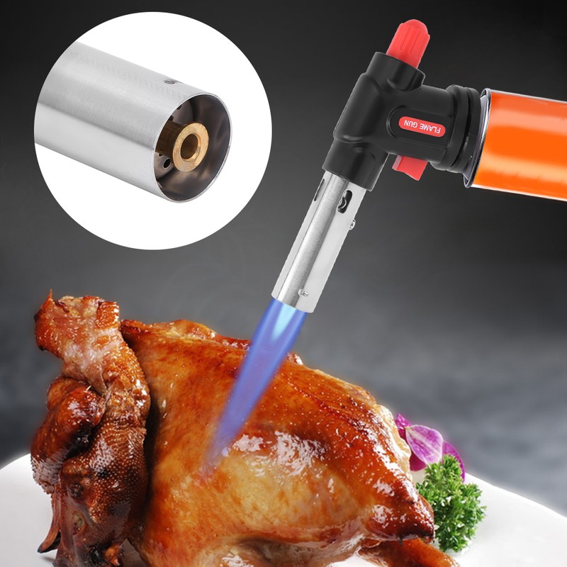 Gas Blow Torch Adjustable Electronic Ignition Welding Gun for Outdoors