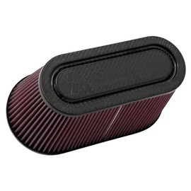 K&N Universal Air Filter: High Performance, Premium, Replacement Filter: Flange Diameter: 3.5 In, Filter Height: 6 In, Flange Length: 1.25 In, Shape: Oval Straight, RP-5182