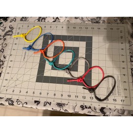 Gravelroads Outdoor Designs Hammock suspension 7/64 Amsteel "Fast" shackle carabiner or loop replacement (4)