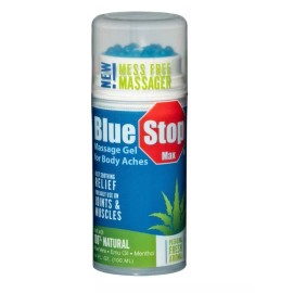 BLUE STOP GEL MESS FREE MASSGAGE  LOT 3.4OZ