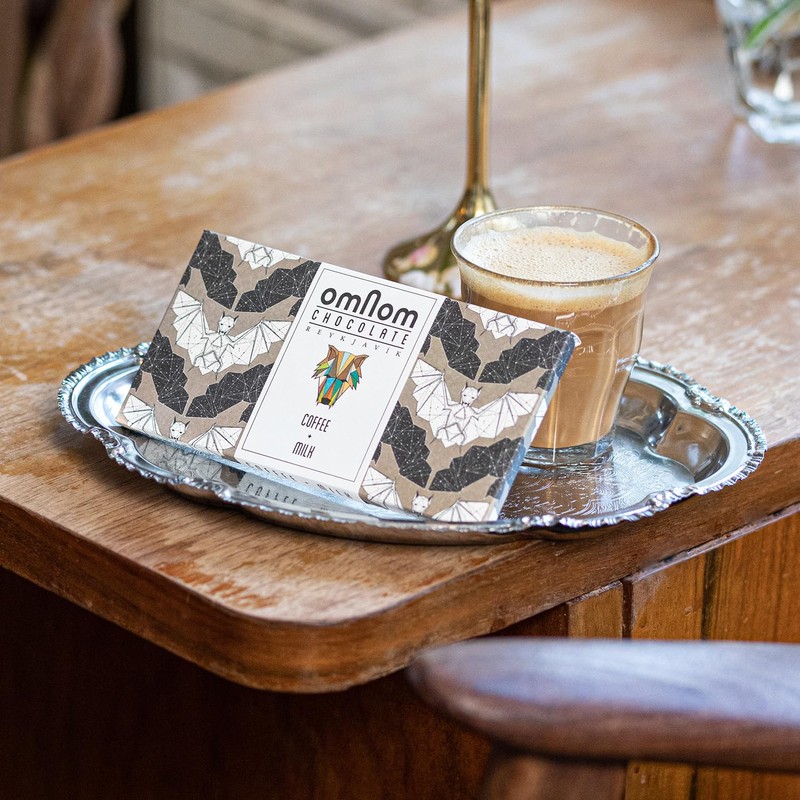 Coffee + Milk - 60gr Icelandic Bean To Bar Chocolate