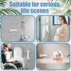 Pack of 2 Grab Handles with Suction Cup for Seniors,