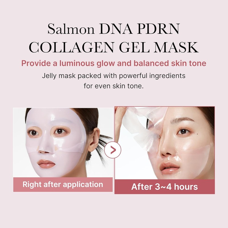 Medicube PDRN Pink Collagen Gel Mask 28g(4pcs)