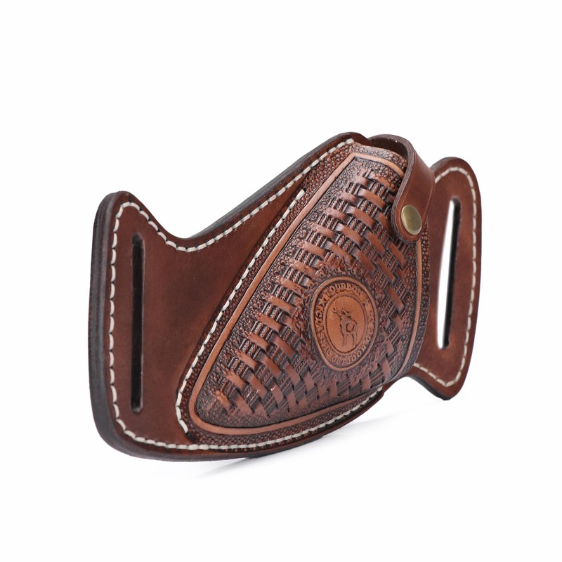 Tourbon Leather Garden Pruner Shears Sheath Scissors Holster Gardening Pouch