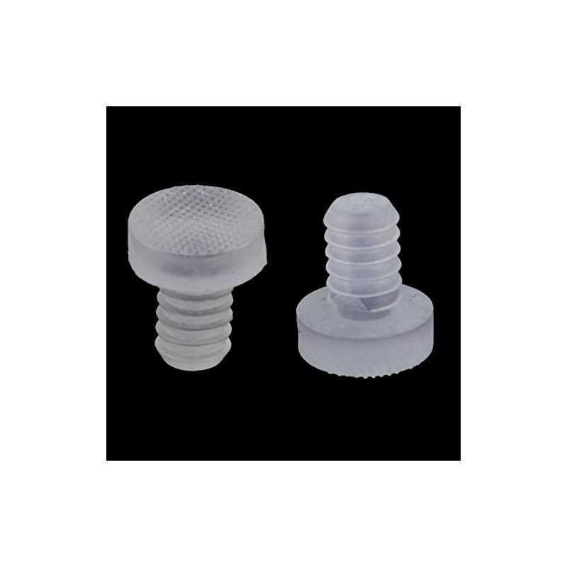 uxcell 10pcs Stem Bumper Glides Thread Cabinet Table Rubber Anti