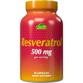Resveratrol 1000mg by Alfa Vitamins - Powerful Antioxidant Helps prevent cell damage - Supports F, Resveratrol 1000mg by Alfa Vit, 1개 / Resveratrol 1000mg by Alfa Vitamins - Powerful Antioxidant Helps prevent cell damage - Supports F, Resveratrol 1000mg by Alfa Vit, 1개