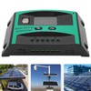 Solar Charge Controller 12V/24V Automatic PWM Dual USB Port for