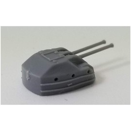 Yamashita Hobby 1/700 Detail Up Parts Series, Length 3.9 inches (10 cm), High Angle Gun Set, Plastic Model Parts No. 10