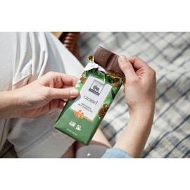 Endnagered Species Chocolate Bar 3oz (12 Pack) (Natural 48% Cacao Milk Chocolate w/Carmel)