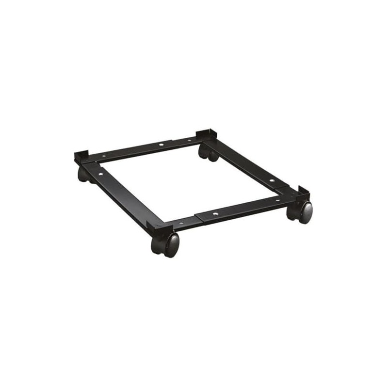 Pemberly Row Adjustable File Caddy in Black, Steel, 12-Inch