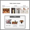 Christmas Fireplace Backdrop 7x5ft – Festive Holiday Mantel Scene with