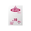 Shimojima 006763130 OPP Bag, Bourdon #20 No.10, No Hole, Transparent,