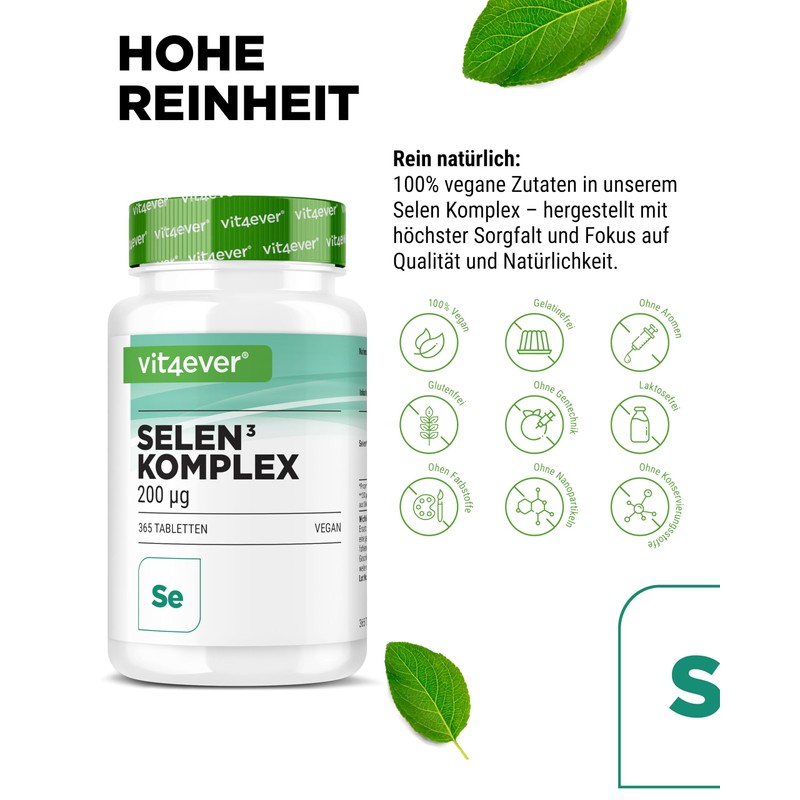 Selenium with 200 mcg of selenium per tablet, 365 tablets,