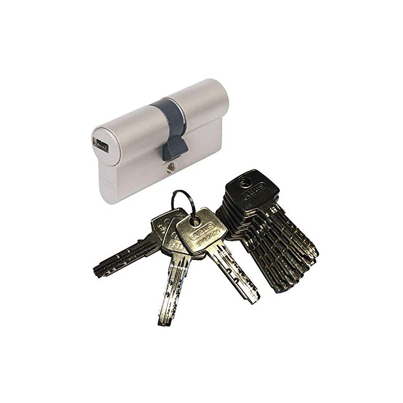 ABUS EC550 Profile Double Cylinder Length 45/55mm with 10 Key