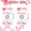 CHEUNGHAO 60 Pack Floral Baby Shower Scratch Off Cards Baby