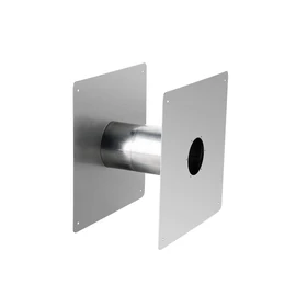 CAMPLUX 2.36'' Stainless Steel Vent Wall Thimble for Indoor Gas Water Heater