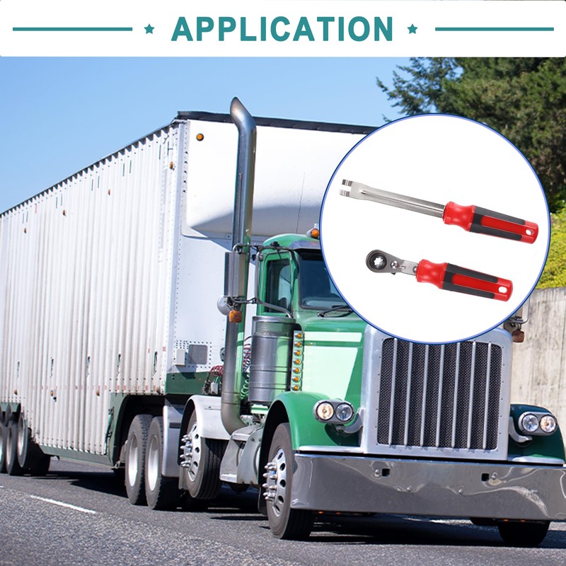 ACROPIX Car Automatic Slack Adjuster Release Tool Wrench Set for