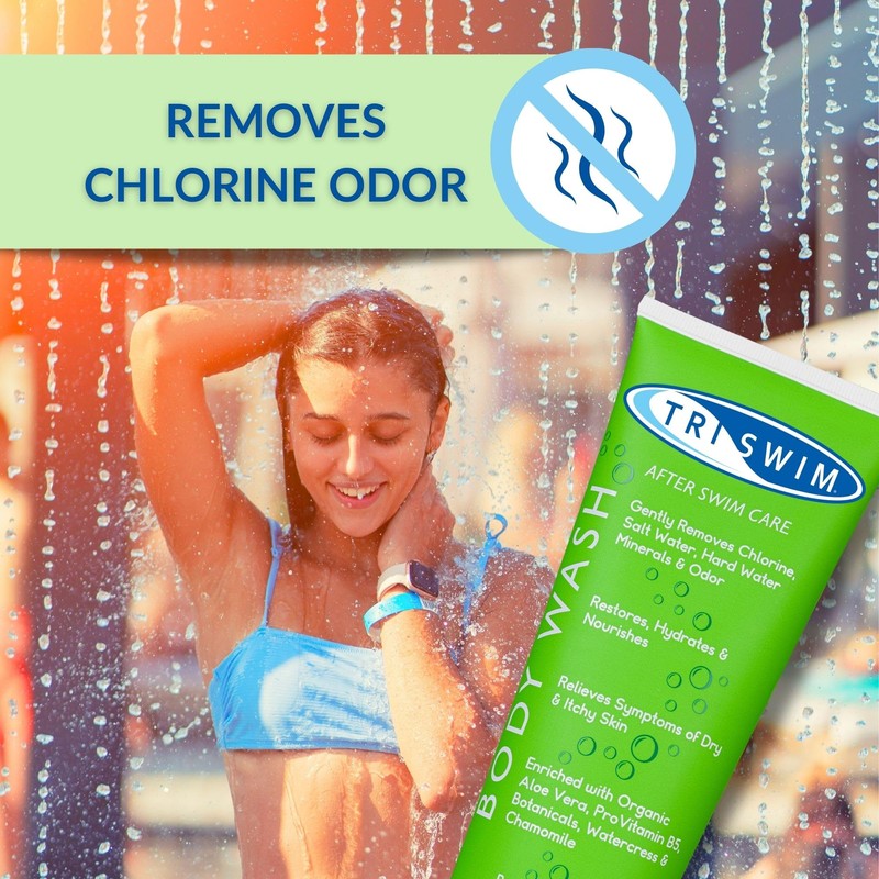 TRISWIM Swimmers Chlorine Removal After Swim Bundle | Vegan &