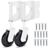 Gate Wheel, Spring Loaded Gate Caster, Heavy Duty Wooden Fence