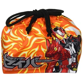 Komori Resin Kamen Rider Saber Lunch Drawstring 11.8 x 6.5 x Depth 4.7 inches (30 x 16.5 x 12 cm)