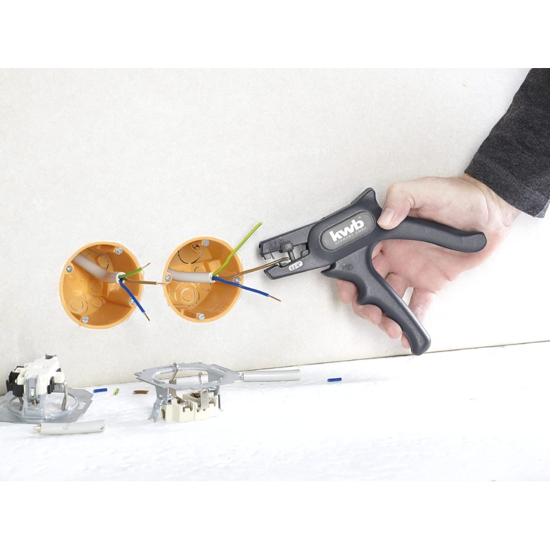 KWB Automatic Wire Stripper, 5 to 12 mm Stripping Length