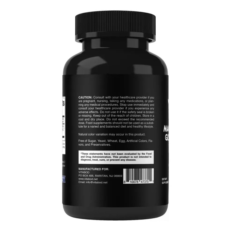 Vitabod - Magnesium Glycinate 1000 Mg - 90 Tabletas -
