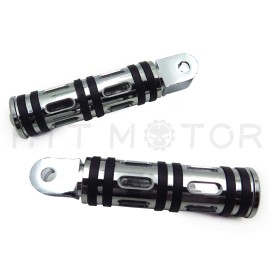 HONGK Honda Fury VT1300 Shadow Aero Phantom Spirit cruiser Chrome Edge Cut Footpegs