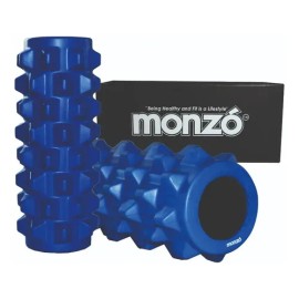 Foam Roller Monzó Masaje Miofascial de Hule Espuma Azul Texturado                                                                                     