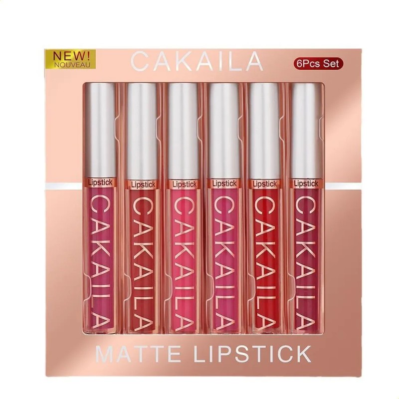 El Set De 6 Brillos Labiales Mate Kakela No Se