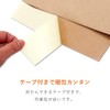 Cardboard One Delivery Bag L (Brown) with Tape (Pack of