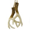 The Bridge Collection Pair of Faux Deer Antlers Ornament -