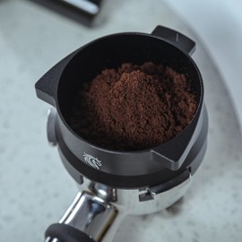 CRAVOUS 54mm Dosing Funnel Espresso Puck Screen Set Grinder Trigger Portafilter Funnel and Filter Compatible with Breville Espresso Accessories Portafilter Dosing Ring and Coffee Filter Screen Kit