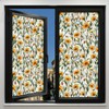 Window Privacy Film Static Cling Stained Glass Design Sun Blocking