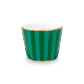 Pip Studio Love Birds Stripes Egg Cup Green