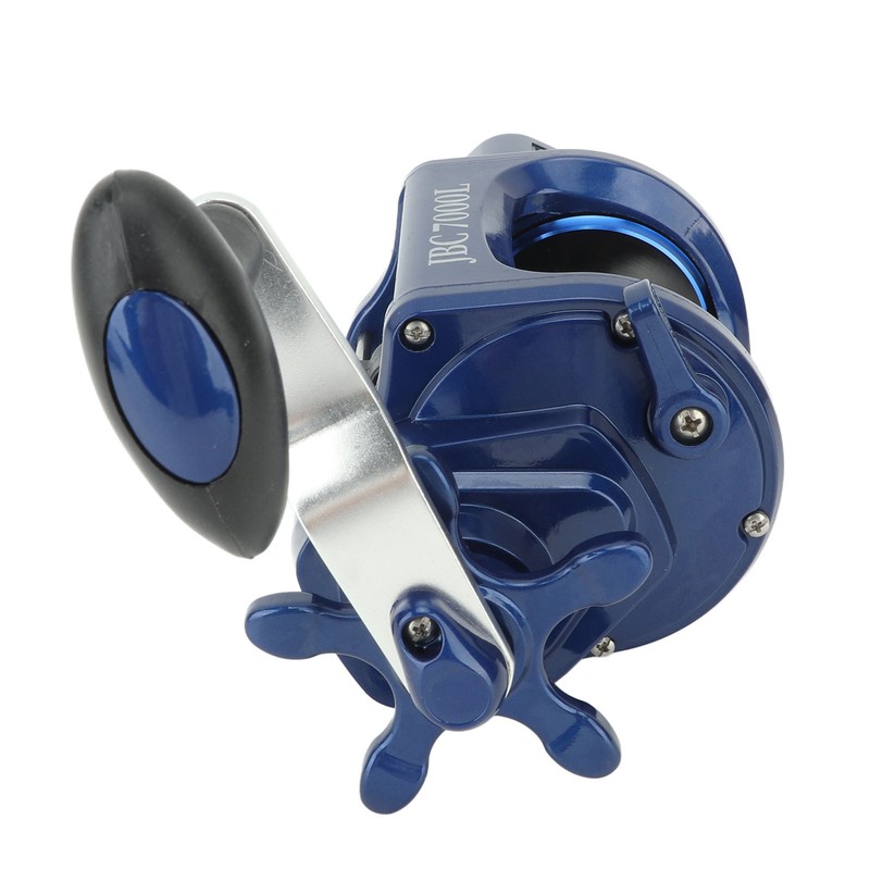 Baitcasting Fishing Reel Round Baitcaster Reel Smooth Powerful Saltwater Inshore