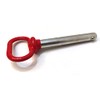 5/8" x 4" Red Handle Detent Pin ,Head Towing Hitch