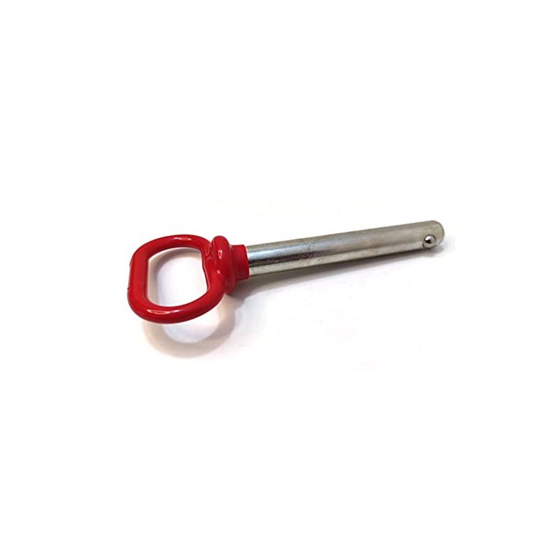 5/8" x 4" Red Handle Detent Pin ,Head Towing Hitch