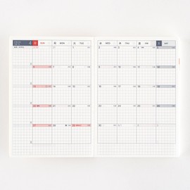 Hobonichi Techo 2025 Original Book [Japanese/A6/April Start/Sunday Start/Planner]