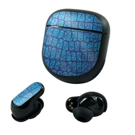 MightySkins Glossy Glitter Skin Compatible with Bose QuietComfort Earbuds II (2022) - Vibrant Gator | Protective, Durable High-Gloss Glitter Finish | Easy to Apply and Change Styles | Made in The USA