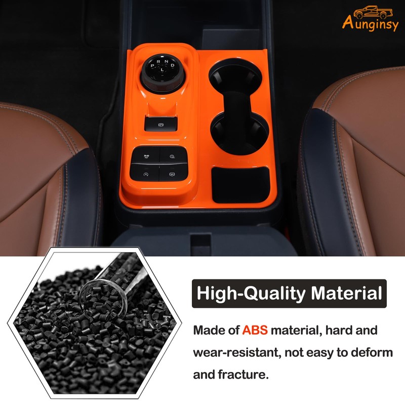 Car Central Control Gear Shift Box Panel Cover Trim Compatible
