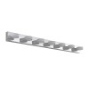52" Modern 7 Light LED Vanity Light Fixture,Chrome Finish with