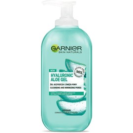 Garnier, Hyaluronic Aloe Gel Cleansing Gel for All Skin Types, 200 ml