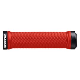 SPANK Poignées Spoon Red Bicycle Grips 130 mm