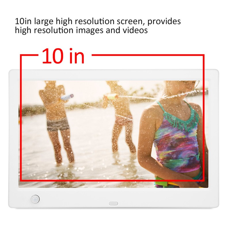 10 inch 1024*600 HD Human Body Induction Digital Photo Frame